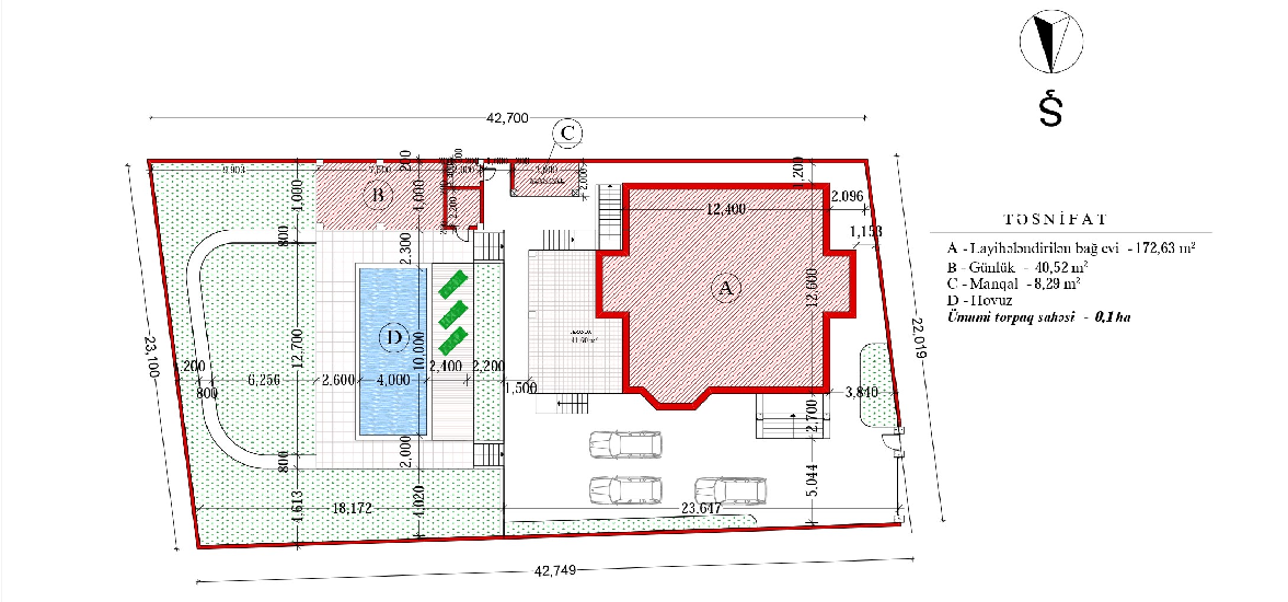 Nardaranda möhtəşəm Bağ evi  | 477 kv.m