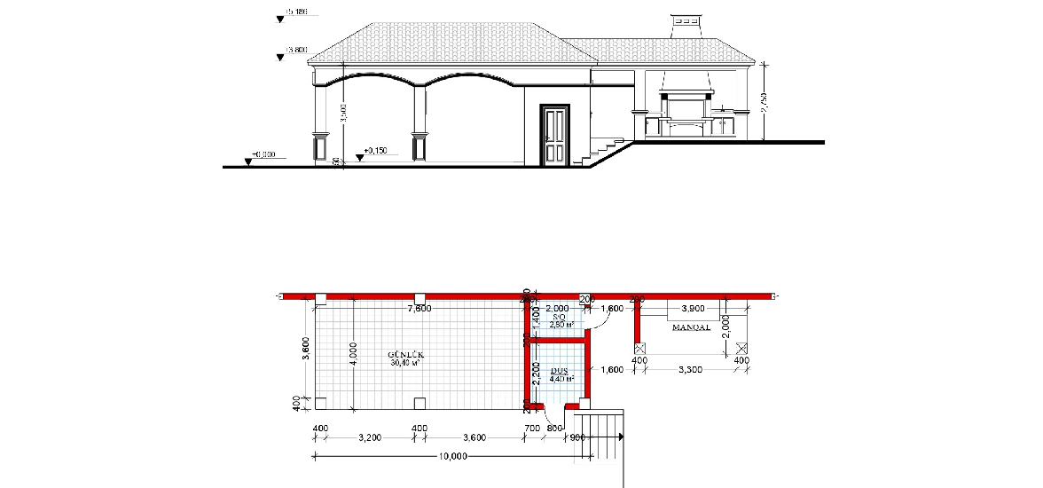 Nardaranda möhtəşəm Bağ evi  | 477 kv.m