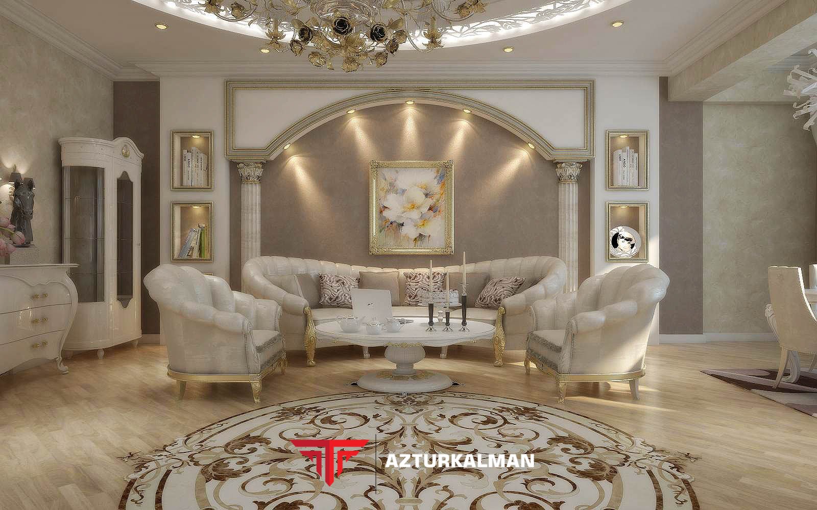 KLASSİK DİZAYN QONAQ OTAĞI