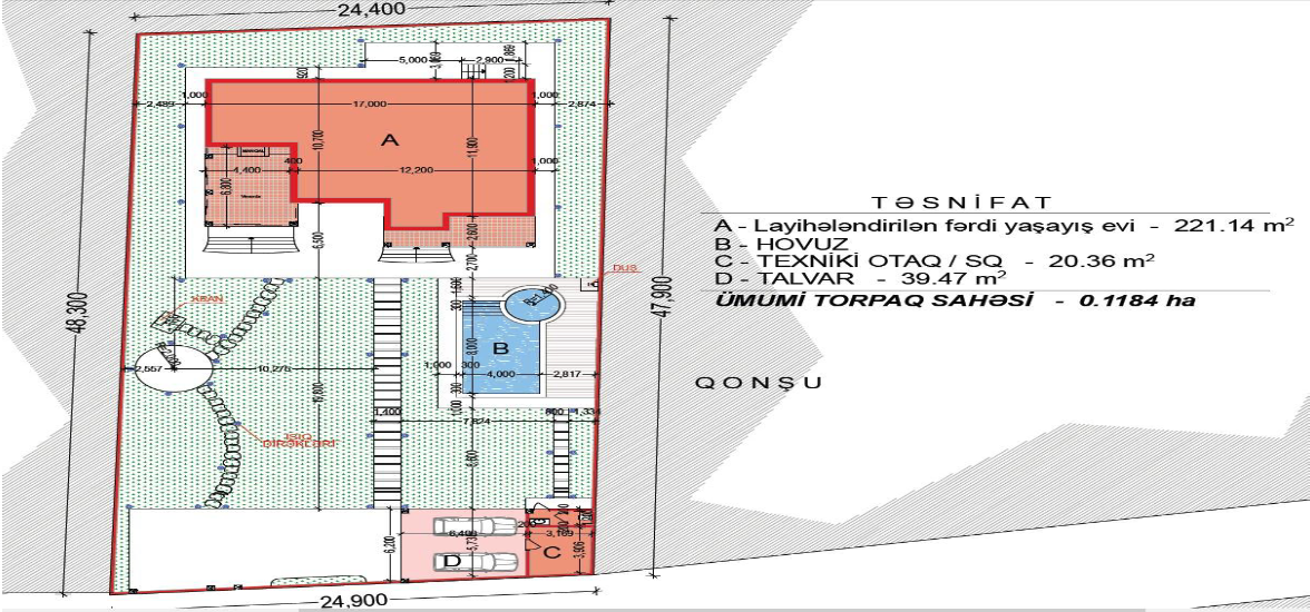 Neoklassik Villa | 413 kv.m