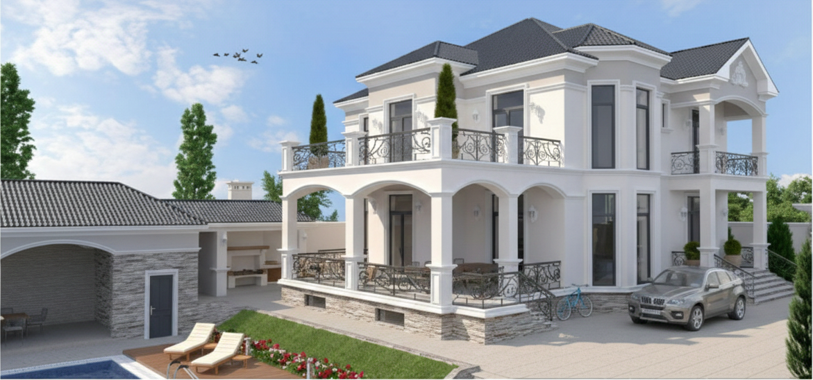 Nardaranda möhtəşəm Bağ evi  | 477 kv.m