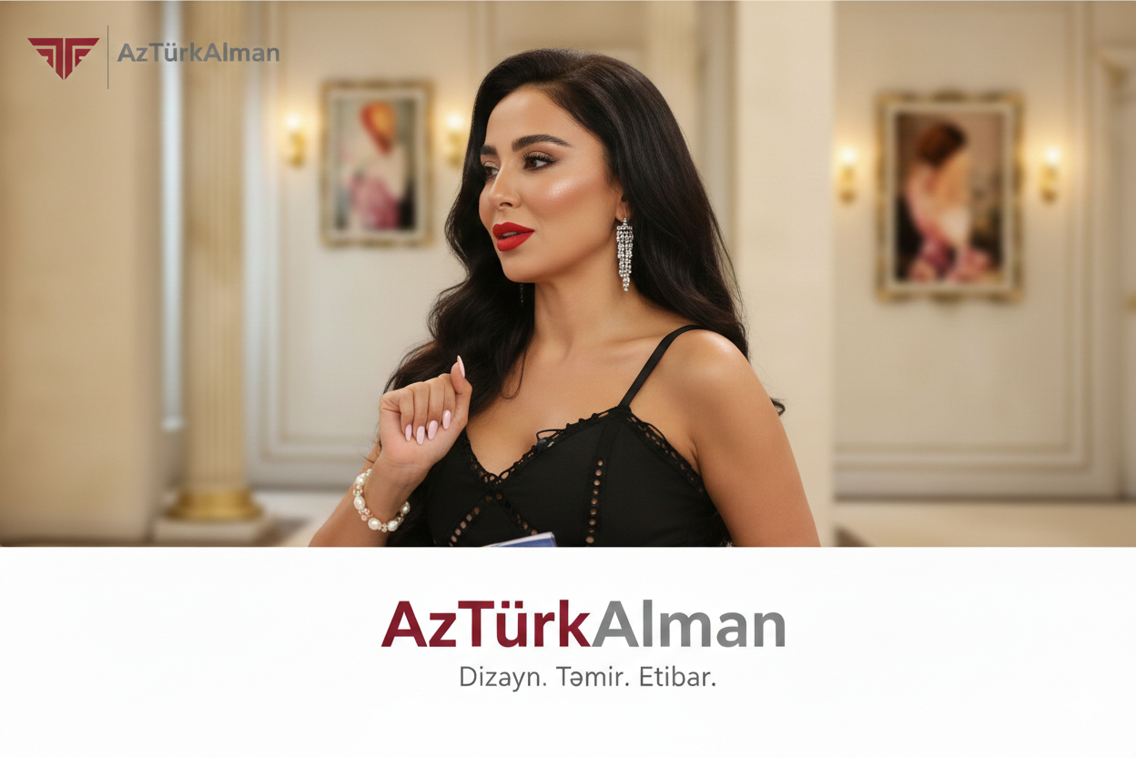  AzTürkAlman İnşaat Nanə Xanımın Təqdimatında