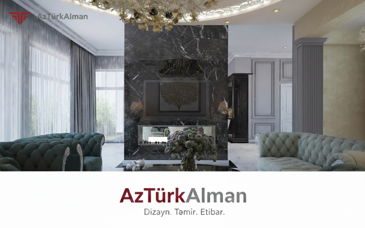  AzTürkAlman SİZƏ KEYFİYYƏTLİ İNTERYER DİZAYN XİDMƏT TƏKLİF EDİR